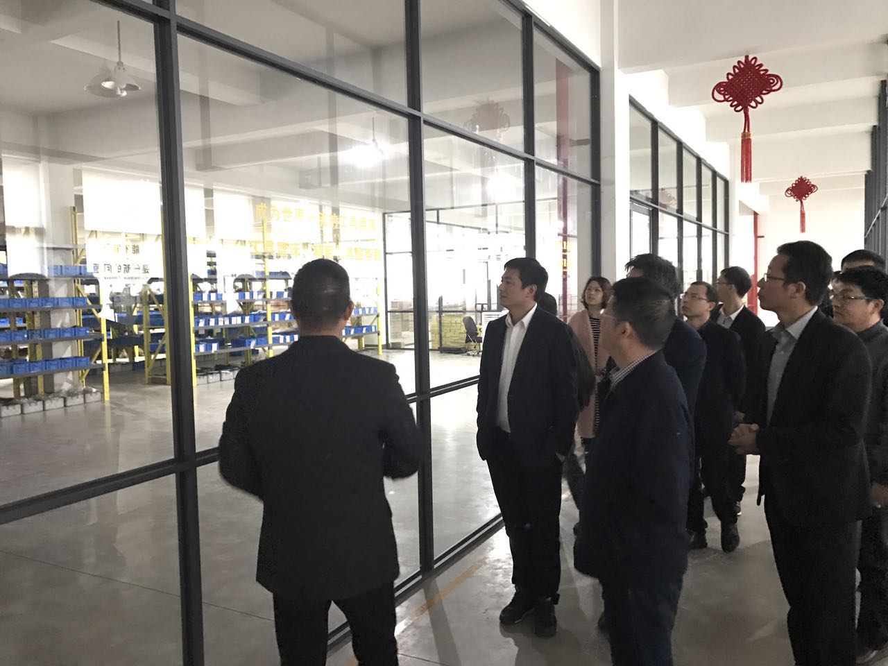 歡迎林建敏市長、省調(diào)研組、臺州市調(diào)研組一行蒞臨美日機床調(diào)研指導(dǎo)